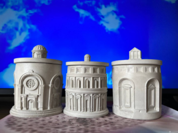 Edificaciones en 3 estilos diferentes