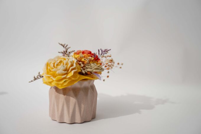 Ramo de flores en vela MEDIANO